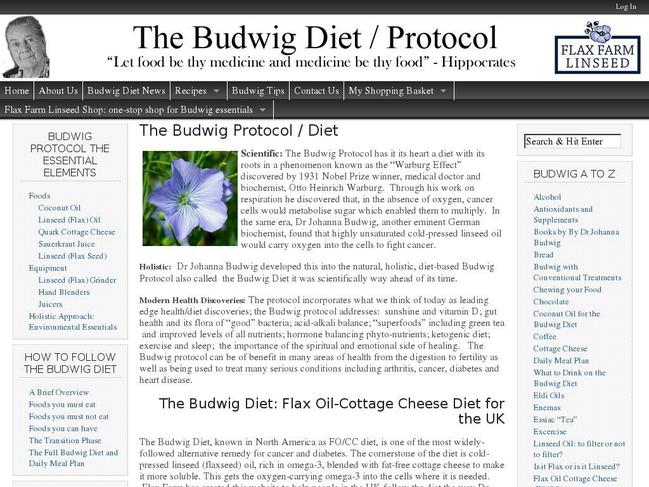 Budwig Diet Instructions For Colonoscopy